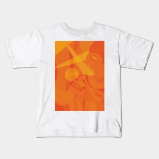 Orange Picasso Kids T-Shirt